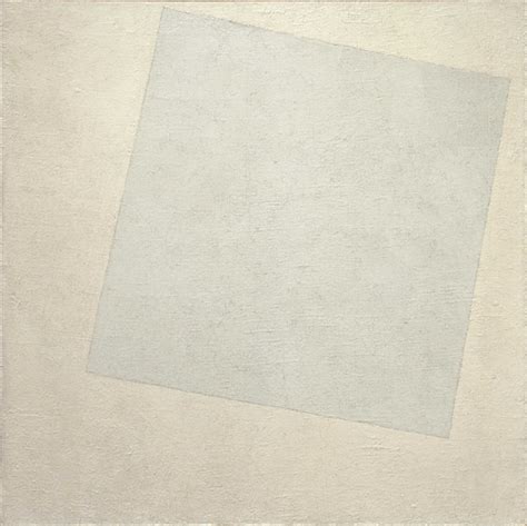 Carré blanc sur fond blanc, 1917 - 1918 - Kasimir Malevitch - WikiArt.org