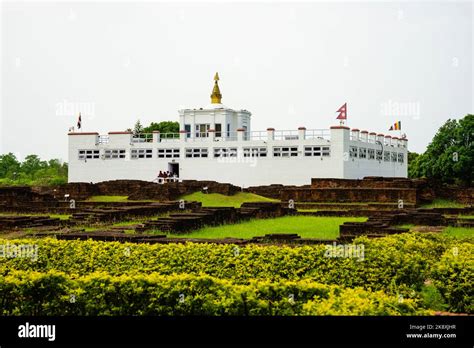 The Maya Devi Temple, the Birthplace of Gautama Buddha, in Lumbini ...