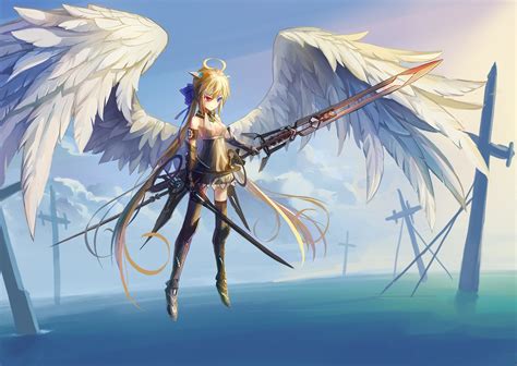 Anime Angel wings HD Image Free Download