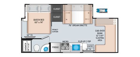 Motor Coach Floor Plans - floorplans.click