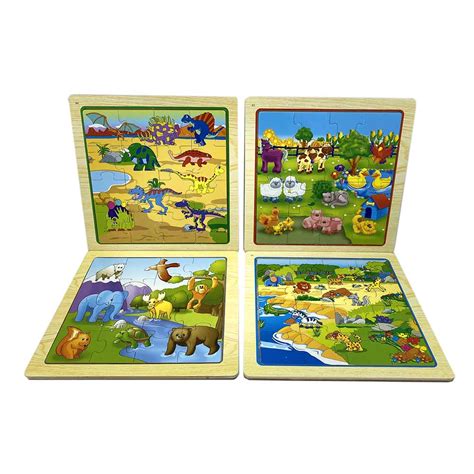 Animal Puzzles - Educational Toy Library