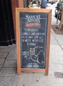 20 of the Funniest Bar Signs - The Half Wall