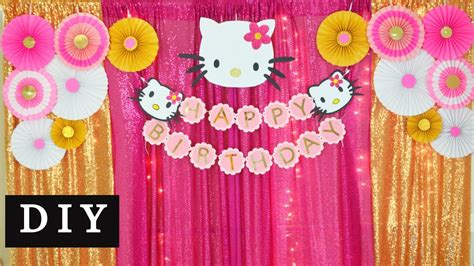 Hello Kitty Baby Shower Decoration Ideas