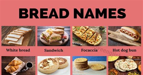 Types of Bread: 35 Different Types of Bread around the World - Love English