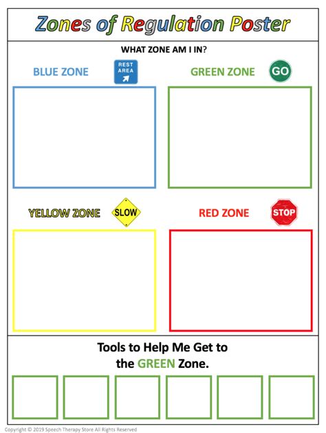 10++ Zones Of Regulation Worksheets – Worksheets Decoomo