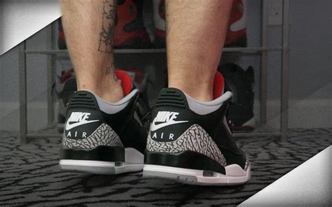 A Detailed Look at the Upcoming Nike Air Jordan 3 Black/Cement Retro ...