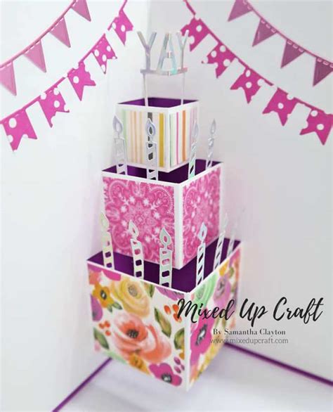 Pop-Up Birthday Cake Card