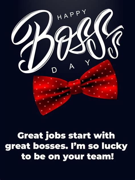 Great Boss Day Cards