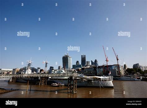 hms belfast museum London England UK Stock Photo - Alamy