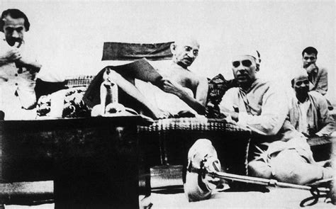 Mahatma Gandhi, Jawaharlal Nehru At An by Everett | Jawaharlal nehru ...