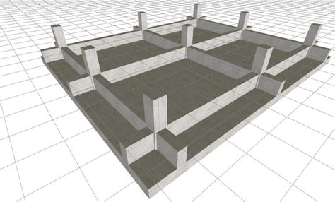 Designing a Beam Strip Raft Foundation | Worked Example - STRUCTURES CENTRE