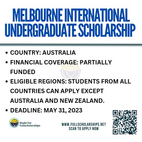 Scholarships in Australia - Melbourne International Undergraduate ...