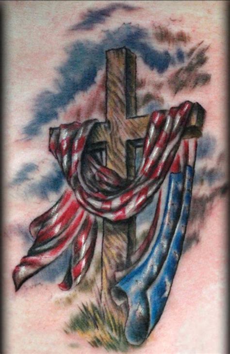 50 Awesome American Flag Tattoo Designs | Art and Design