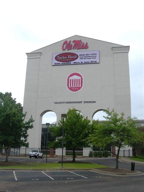 Ole Miss - University of Mississippi Rebels football - entrance to ...