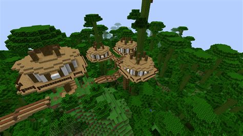 Minecraft Tree House Village - Minecraft Land