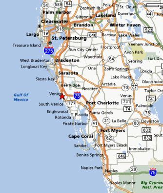 Venice Florida Map - CYNDIIMENNA