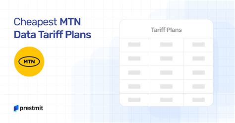 The List Of Cheapest MTN Data Tariff Plans In 2024