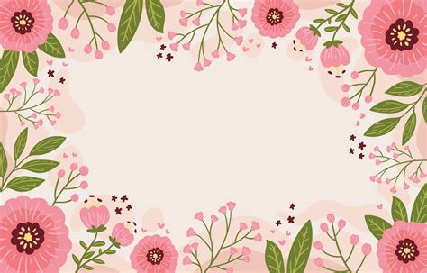 Pink Floral Background Vector Art, Icons, and Graphics for Free Download