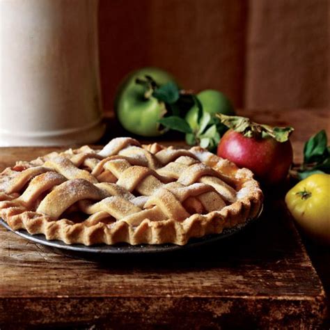 Lattice-Topped Apple Pie Recipe - Greg Patent | Food & Wine