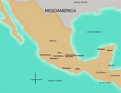 Mesoamerica Map