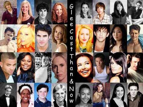 Image - Glee cast than n now by aponirainbow-d3kwaw7.jpg | Glee TV Show ...