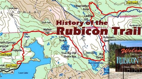 Rubicon River Map