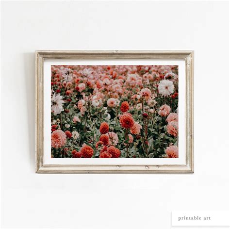 Wildflower Print Printable Wall Art Floral Prints - Etsy