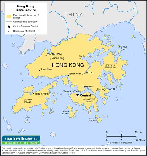 Hong Kong Map China | Bruin Blog