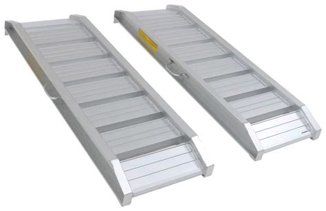 Aluminum Car Hauler Ramp Set - 48" x 14-1/2" - 6,000 lbs - Qty 2 ...