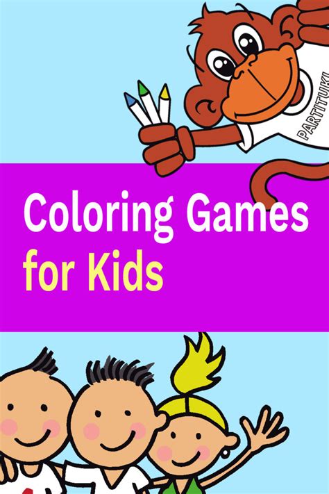 Coloring Games for Kids - Partituki