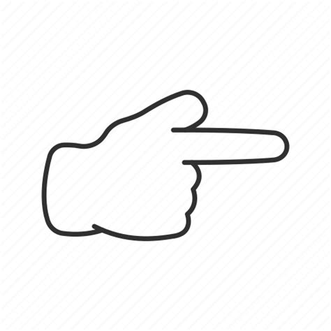 Emoji, finger, hand gesture, index finger, pointing, pointing finger ...