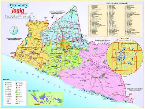 Peta Wisata Yogyakarta Dan Sekitarnya Expectare Info | Images and ...