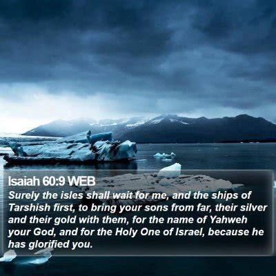 Isaiah 60 Scripture Images - Isaiah Chapter 60 WEB Bible Verse Pictures