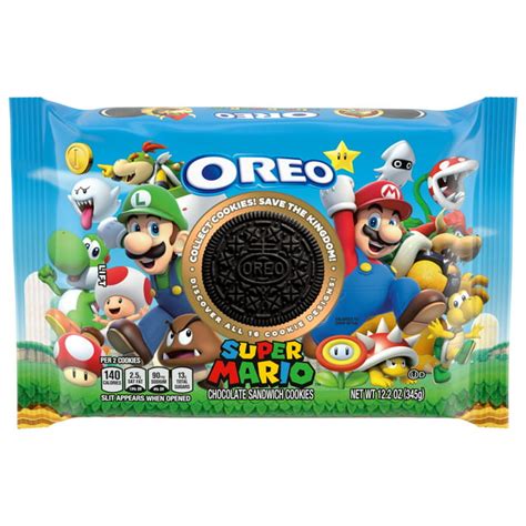 Super Mario™ OREO Chocolate Sandwich Cookies, Limited Edition, 12.2 oz ...