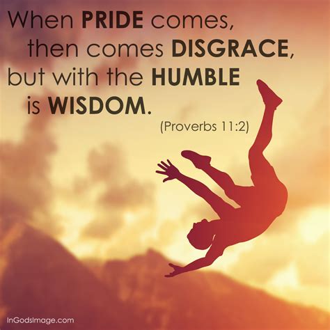 Weekend Wisdom – Proverbs 11:2 – In God's Image