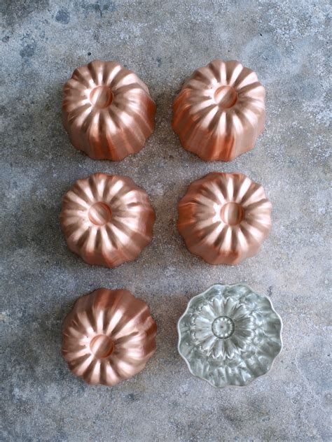 Copper Cannelés Molds