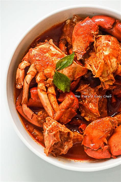 Mud Crab Curry Recipe | The take it easy chef