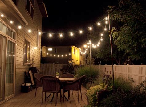 Ideas For Hanging Patio String Lights