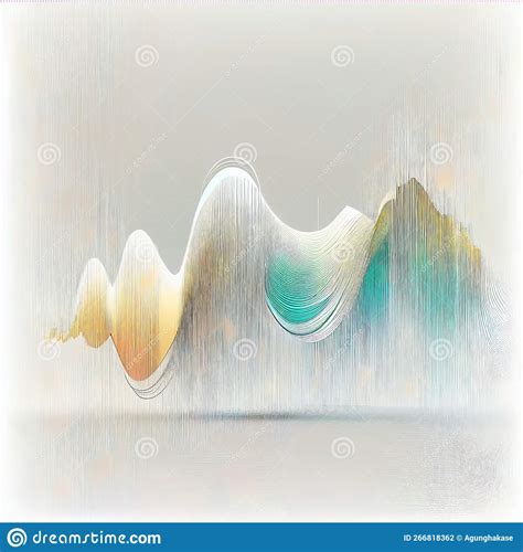 Sound Wave Abstract Vector Background Stock Illustration - Illustration ...