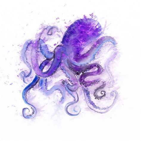 Purple Octopus