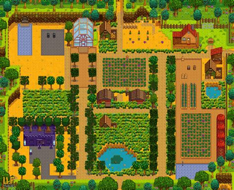 Download HD Stardew Valley Planner V2 - Stardew Valley Standard Farm ...