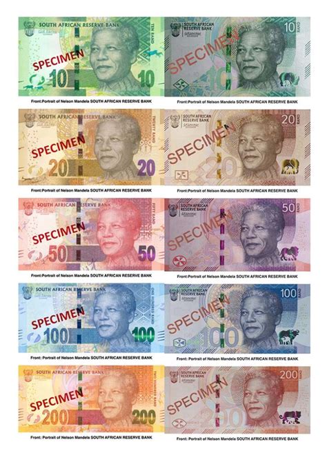 New South Africa bank notes