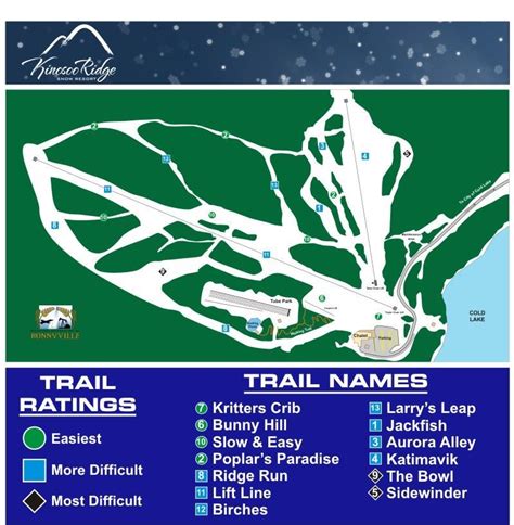 Trail Maps | Kinosoo Ridge Snow Resort - Official Website