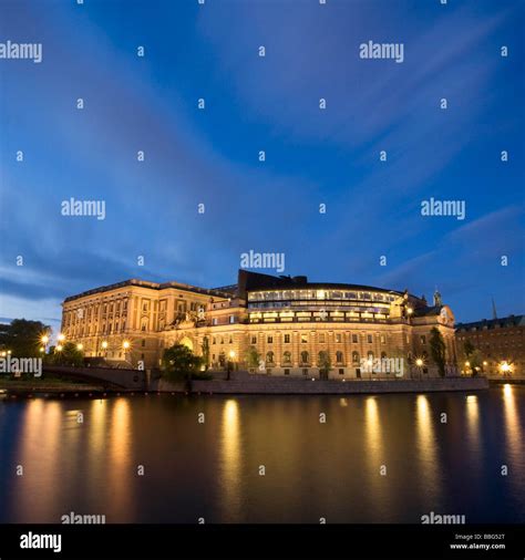 Swedish Parliament building Stock Photo - Alamy