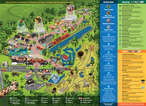 African Lion Safari Map and Brochure (2024 - 2023) | ThemeParkBrochures.net