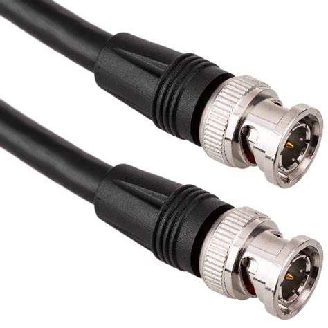 BNC coaxial cable high quality 12G HD SDI Male to Male 50cm - Cablematic