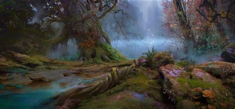 ArtStation - Psychedelic Forest