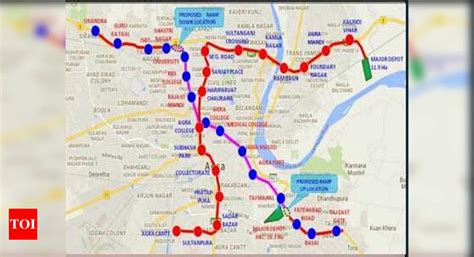 With 27 stations, 2 corridors, Agra to have running Metro by 2024 ...