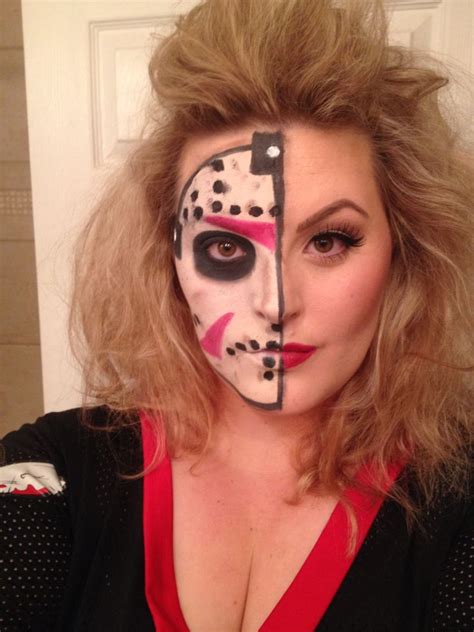 Jason Voorhees Halloween makeup | Halloween makeup, Halloween makeup ...