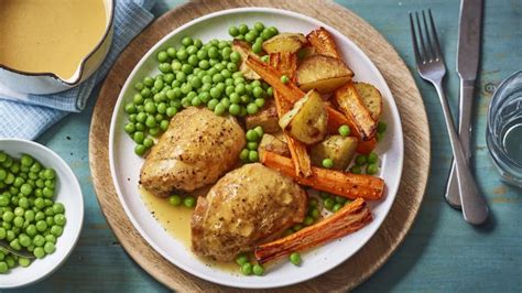 Roast chicken dinner for one recipe - BBC Food